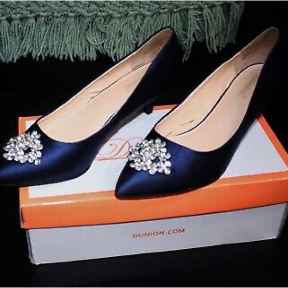 WOMEN’s DUNION BRIOCHE EMBELLISHED DRESS HEELS